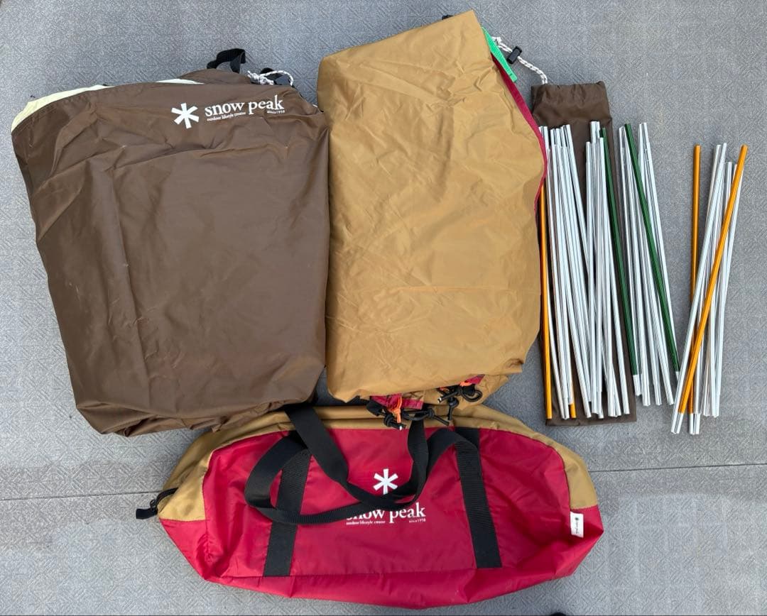 スノーピーク アメニティドームS テント 中古