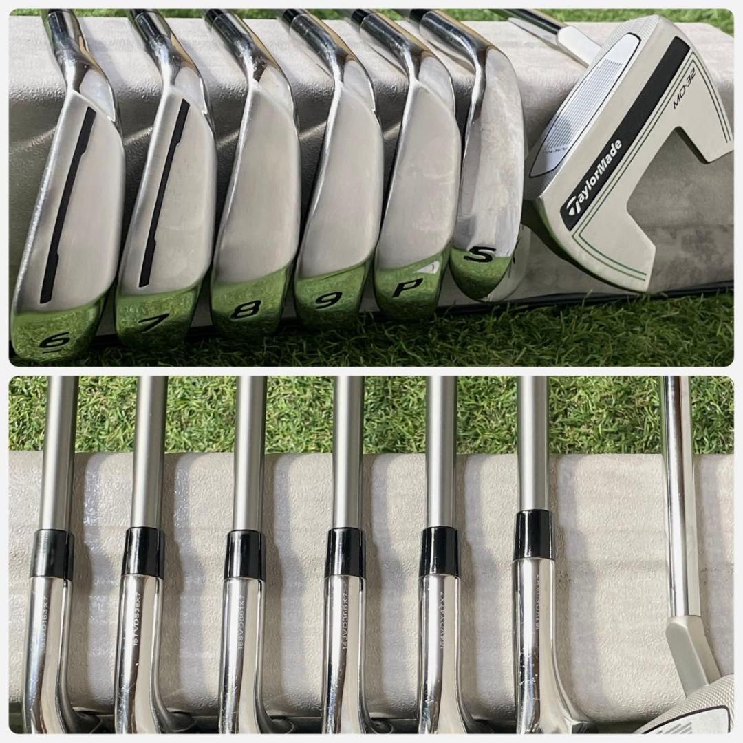 【美品】テーラーメイド RBZ 現行 ゴルフクラブセット メンズ S 10本 右