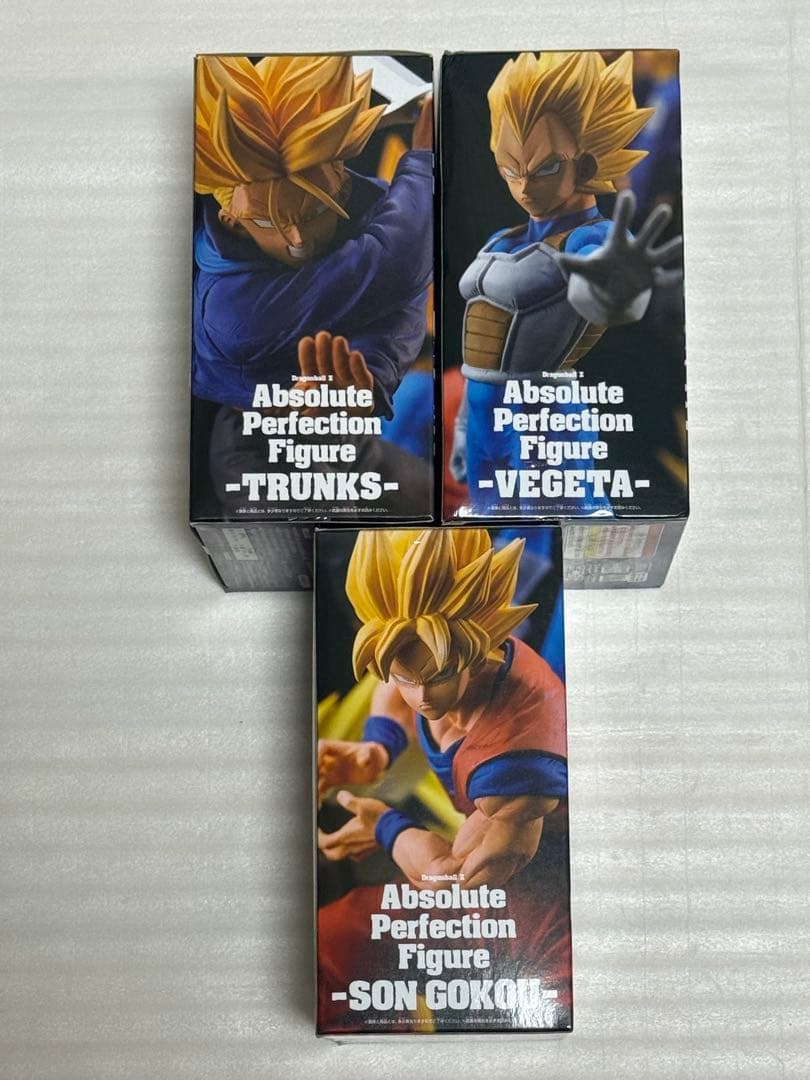 ドラゴンボールZ Absolute Perfection Figure ３体