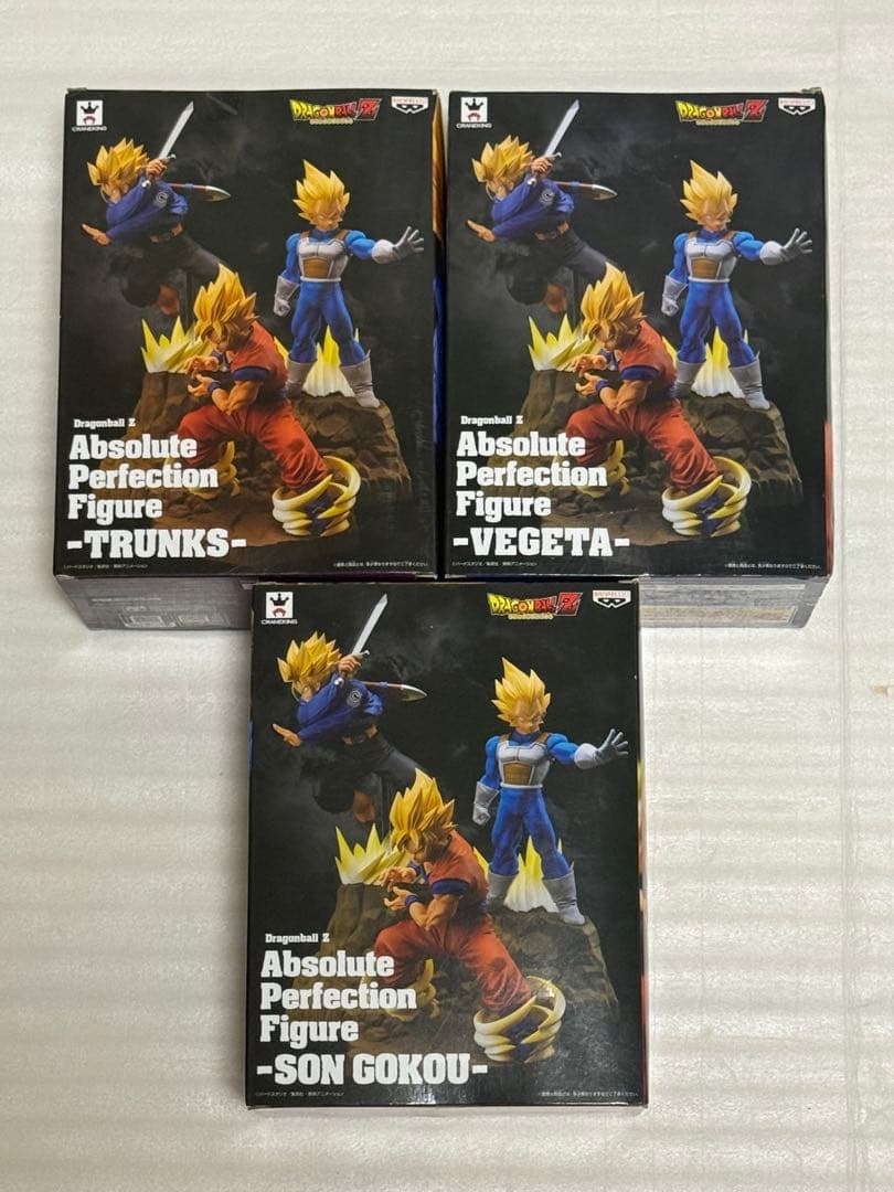 ドラゴンボールZ Absolute Perfection Figure ３体