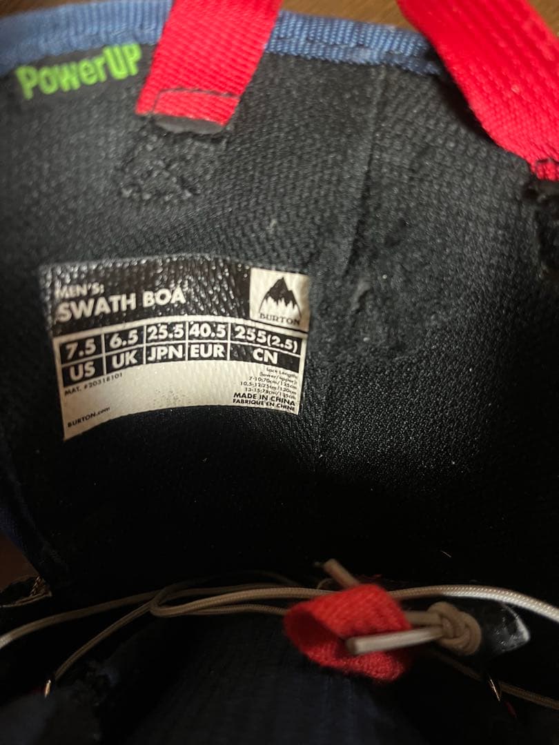burton swath バートン　スワス　25.5cm