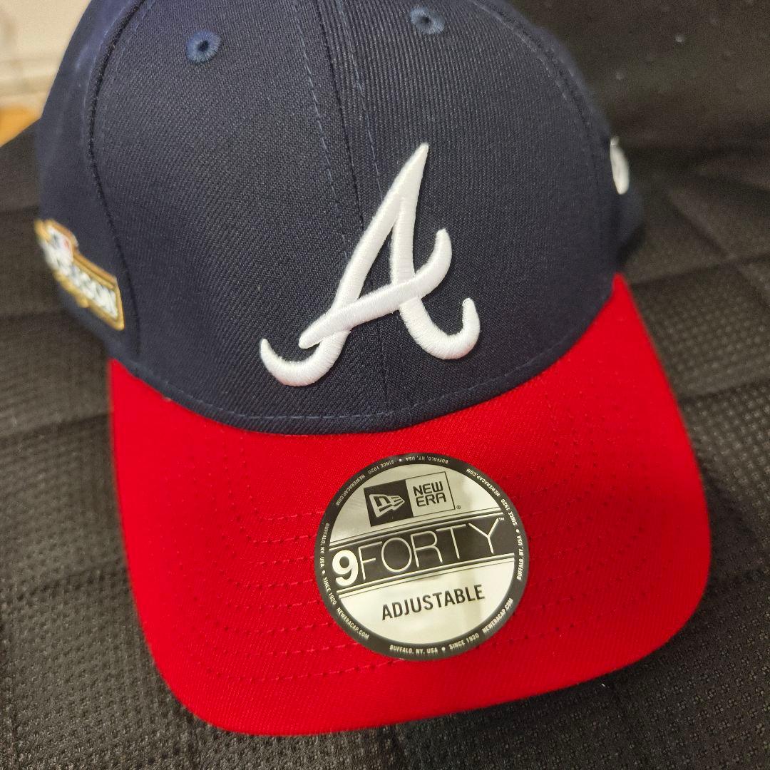 New Era アトランタ・ブレーブス 9FORTY キャップ　フリーサイズ