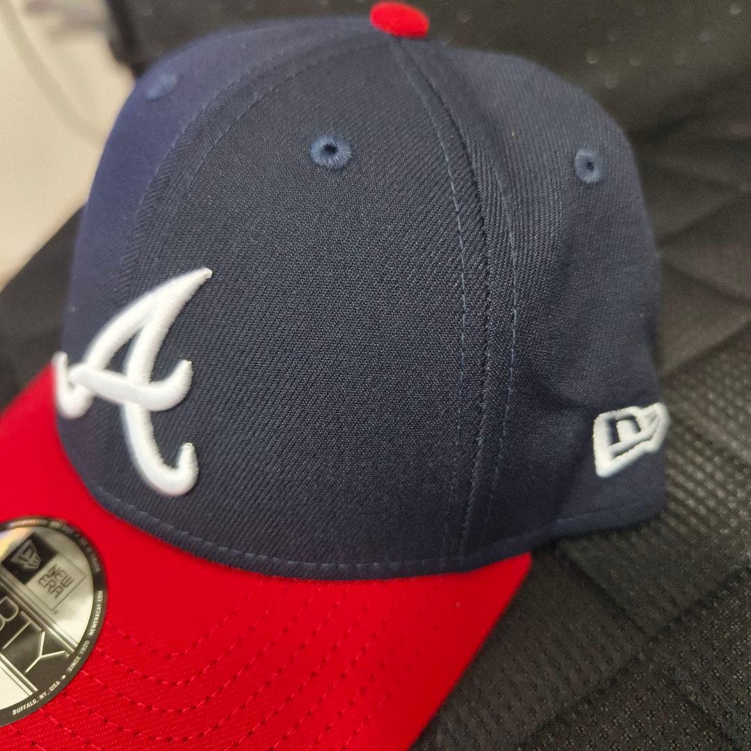 New Era アトランタ・ブレーブス 9FORTY キャップ　フリーサイズ