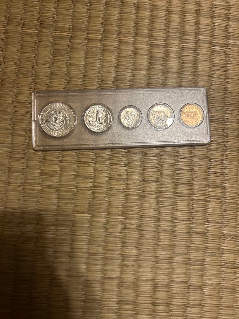 1964 USプルーフセット完品・ケネディ銀貨Whitmanホルダー入り