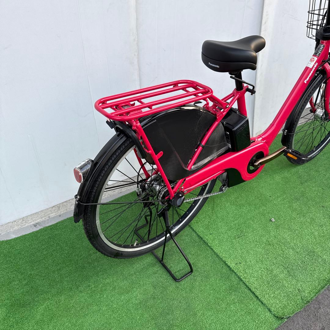 Panasonicパナソニック電動アシスト自転車26インチ 16Ah レッド