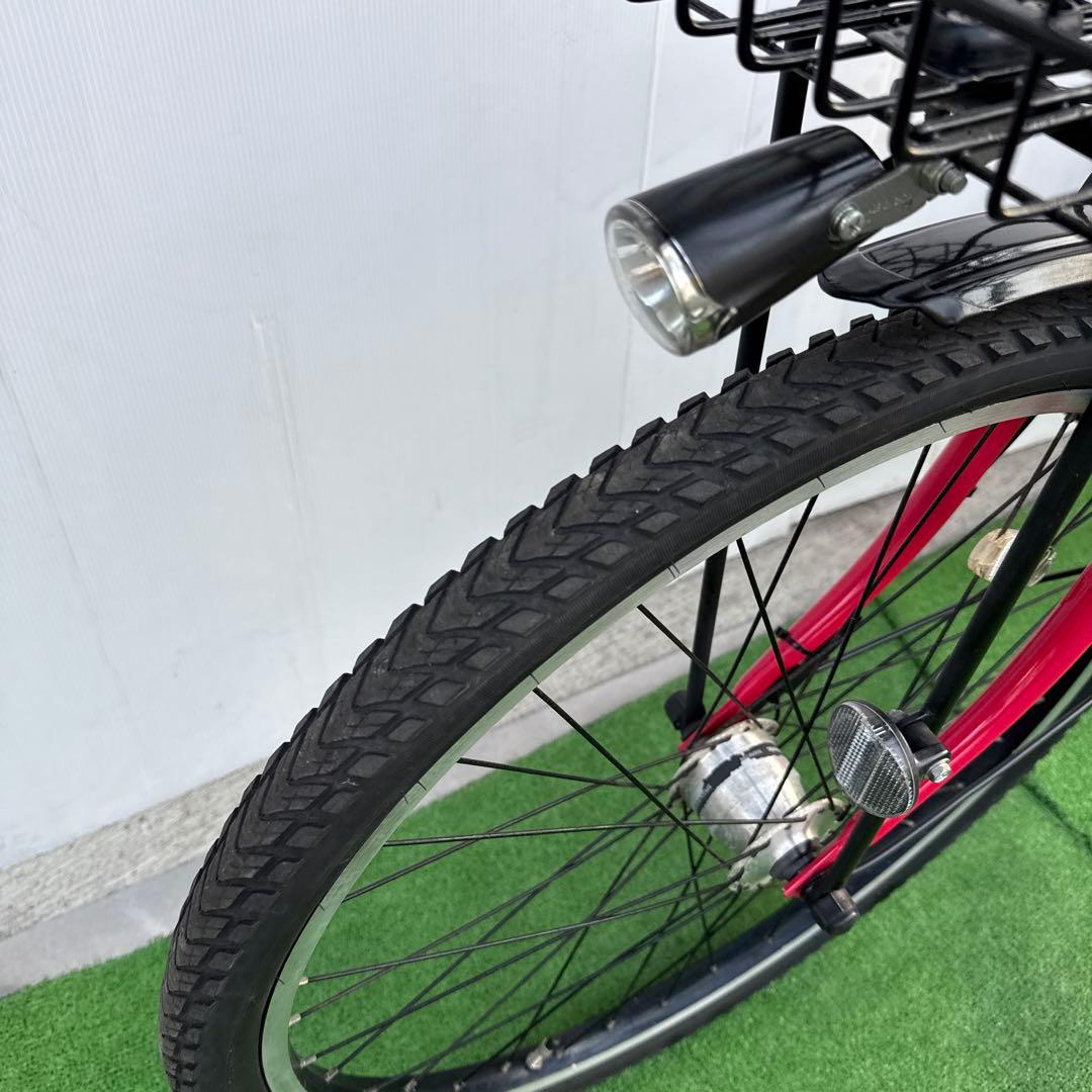 Panasonicパナソニック電動アシスト自転車26インチ 16Ah レッド