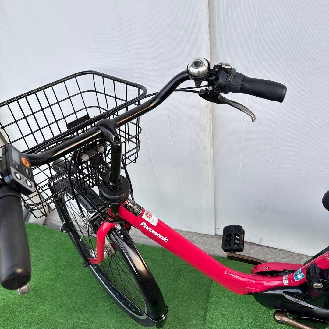 Panasonicパナソニック電動アシスト自転車26インチ 16Ah レッド