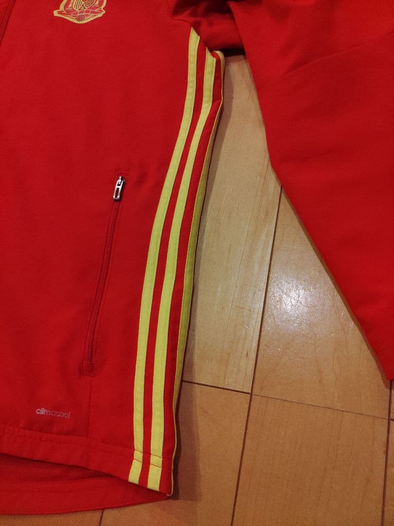 adidas スペイン代表 フード付きスーツジャケットジャージ