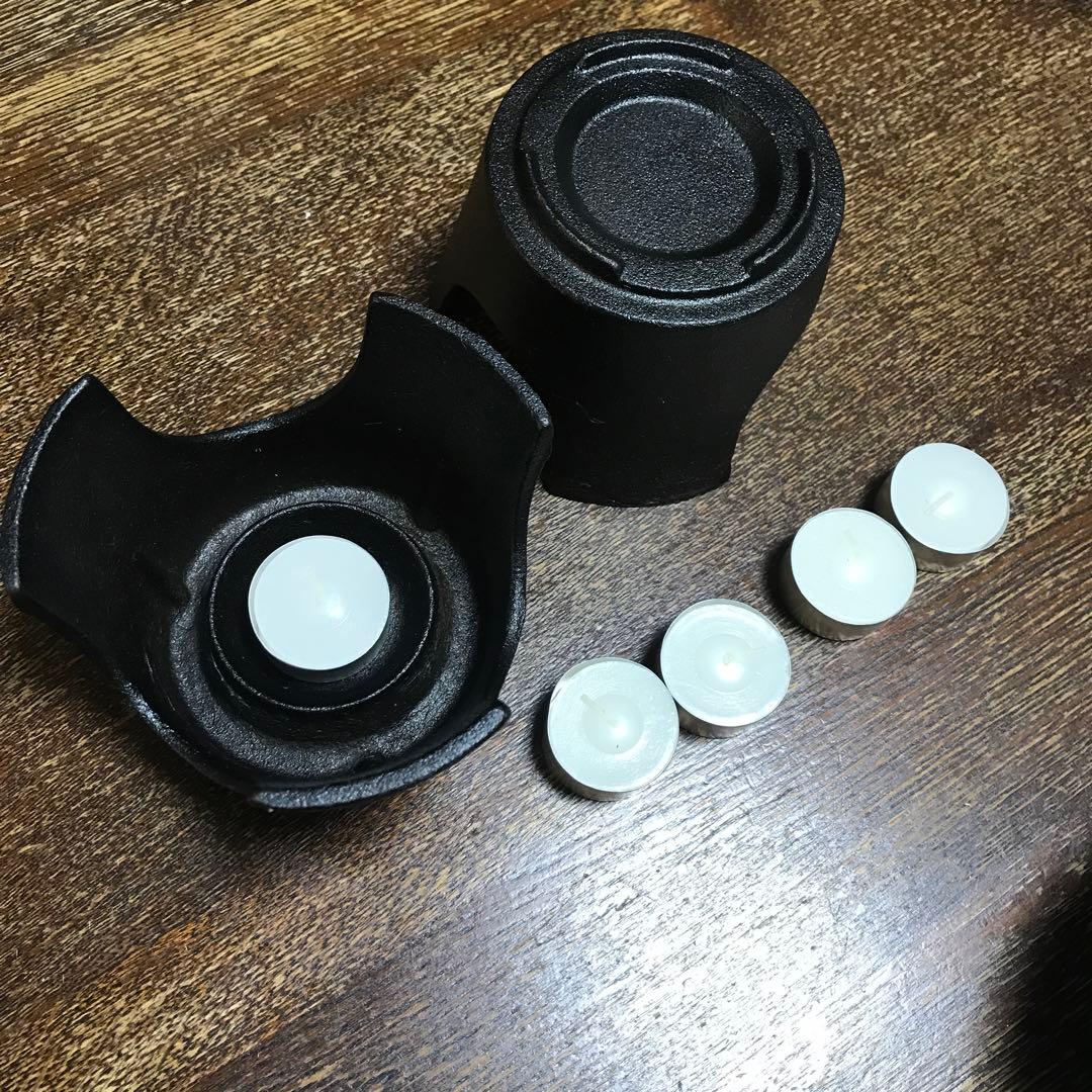 一人鍋　鉄製　二つセット　鋳物