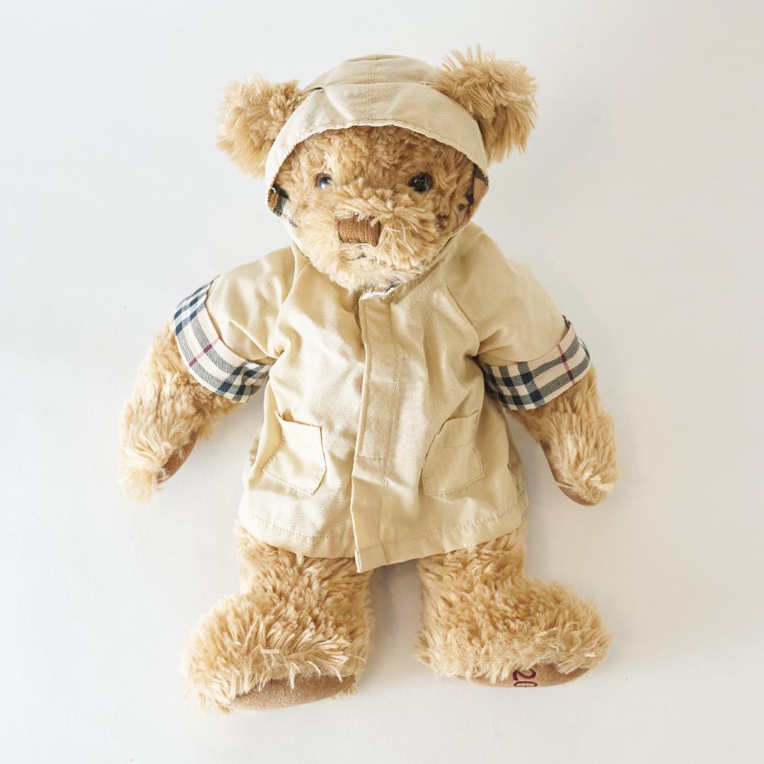 希少 BURBERRY バーバリー ベア くま ぬいぐるみ セット
