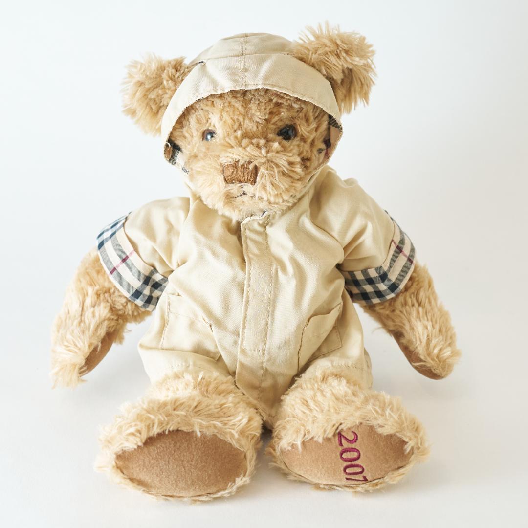 希少 BURBERRY バーバリー ベア くま ぬいぐるみ セット
