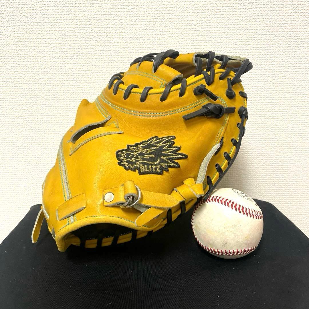 272 BLITZ ブリッツ 未使用 硬式 キャッチャーミット