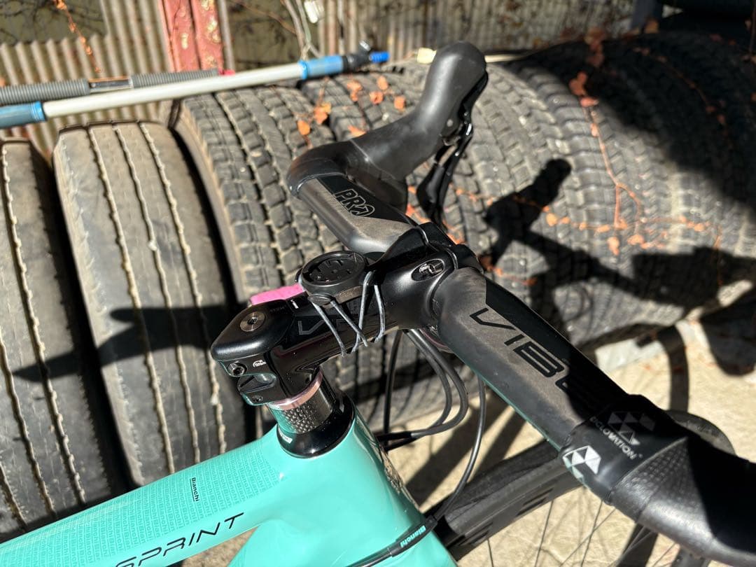 Bianchi SPRINT DISC カーボンホイール付