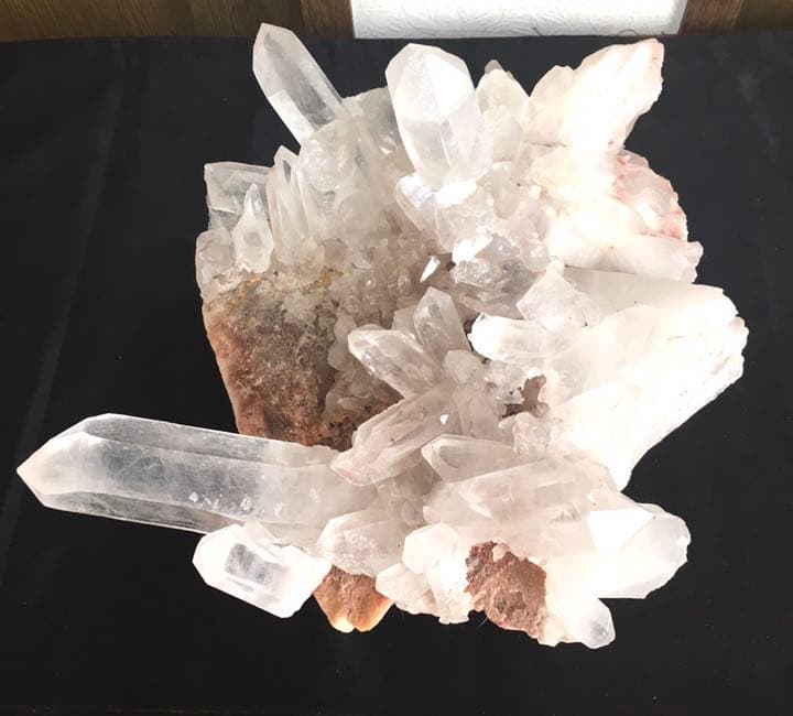 新品❗️水晶　クラスター　原石