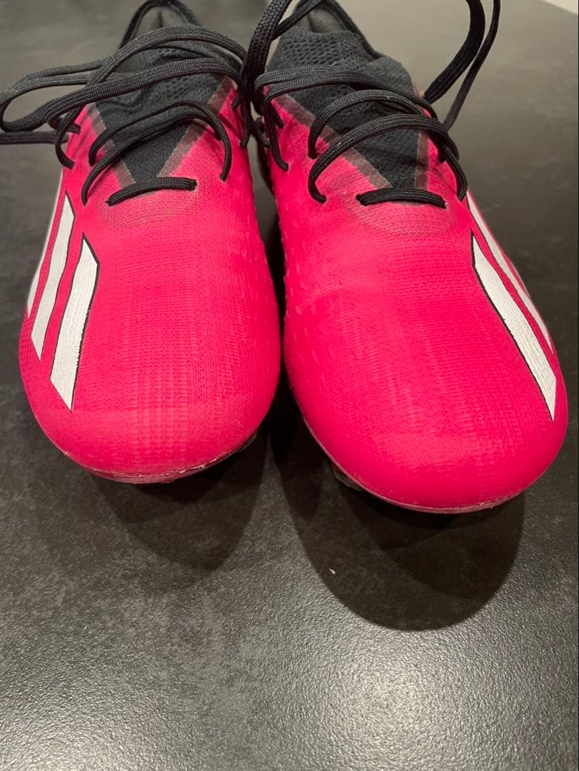 最終値下げ　adidas ピンク サッカーシューズ　25cm FG