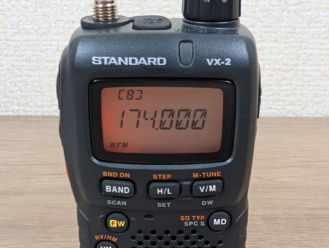 名機・極美品 STANDARD VX-2 144/430MHz アマチュア無線機