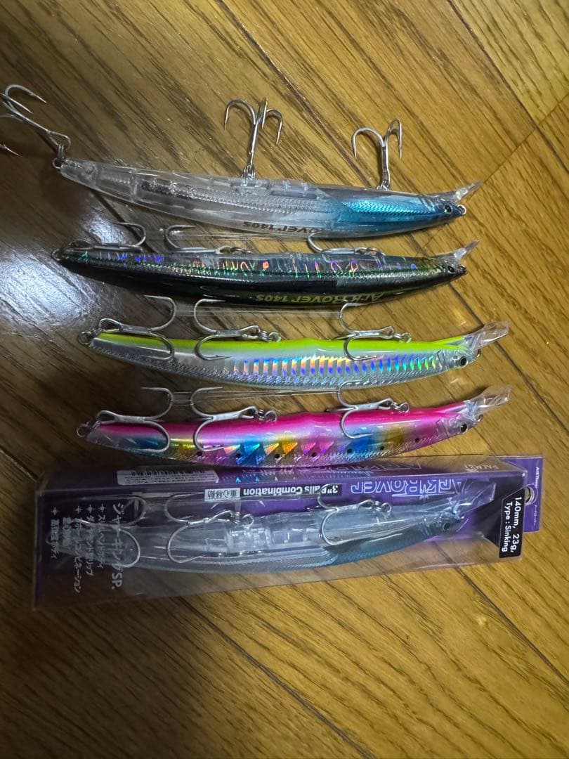 パームス　 アークローバー140sミノー ルアー 5個セット
