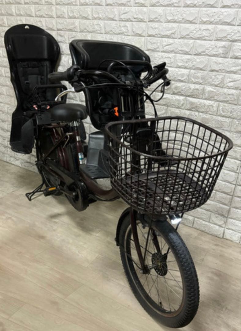 ヤマハ 電動自転車 PASBabby 子供乗せ大容量8.7Ah☆美品☆室内保管☆