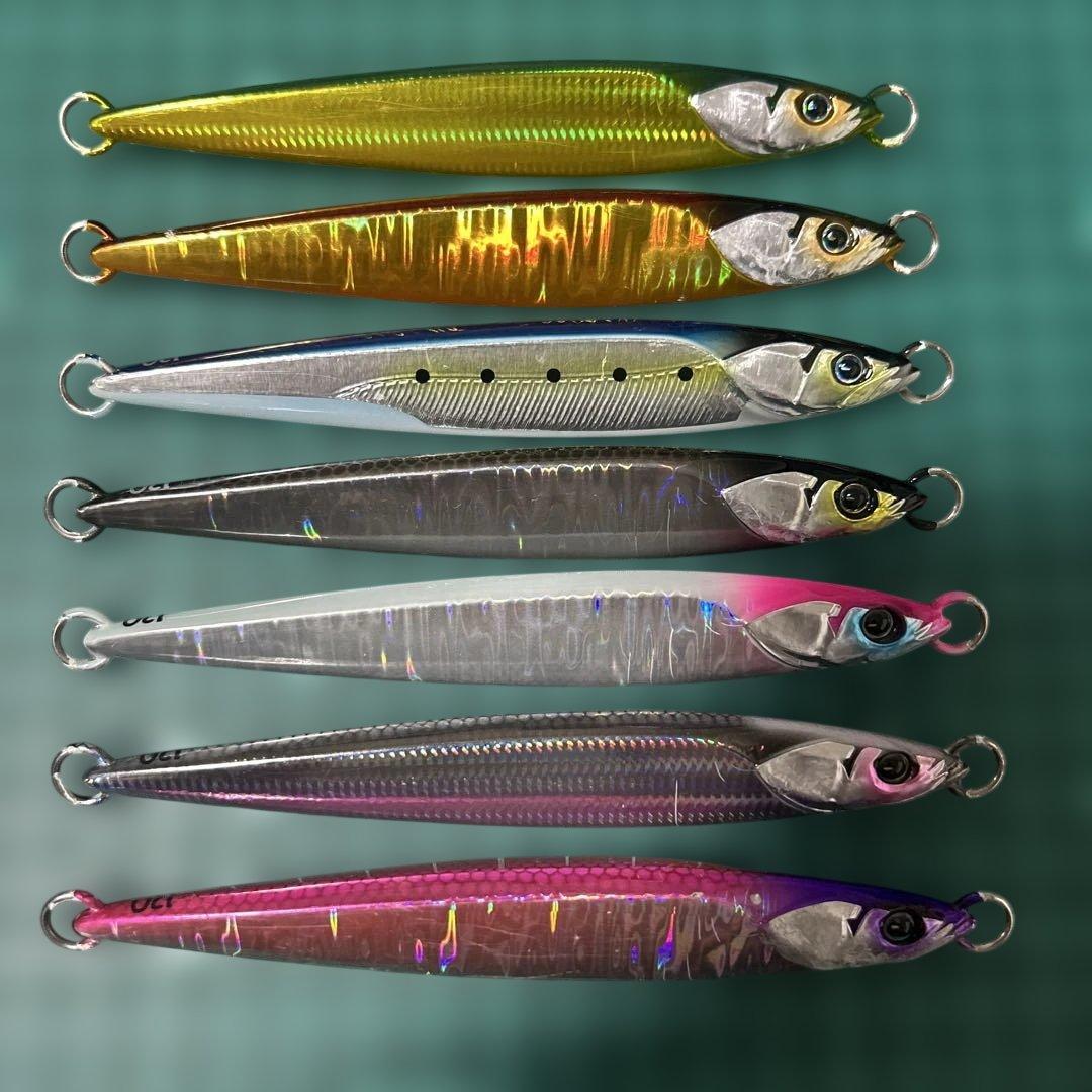 バンブルズジグ　ショート　120g 7本