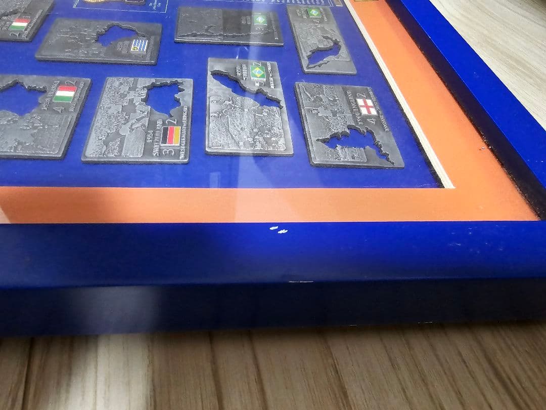 サッカー記念エンブレム 日韓ワールドカップ記念品