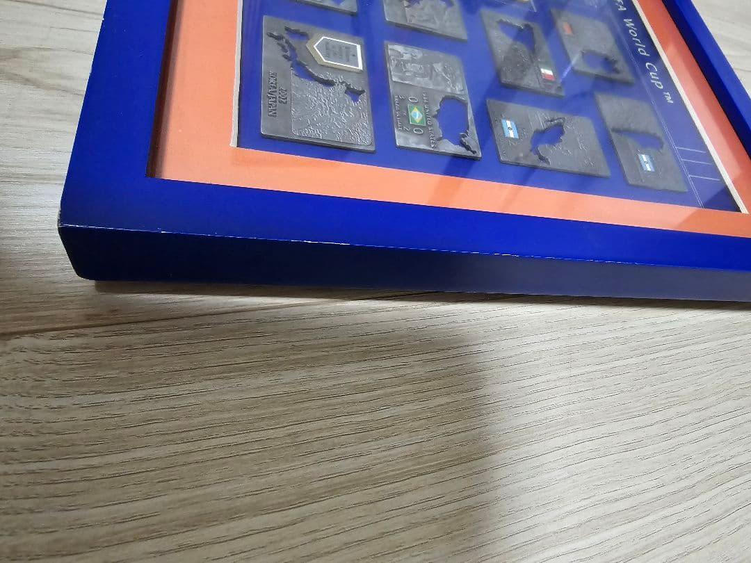 サッカー記念エンブレム 日韓ワールドカップ記念品