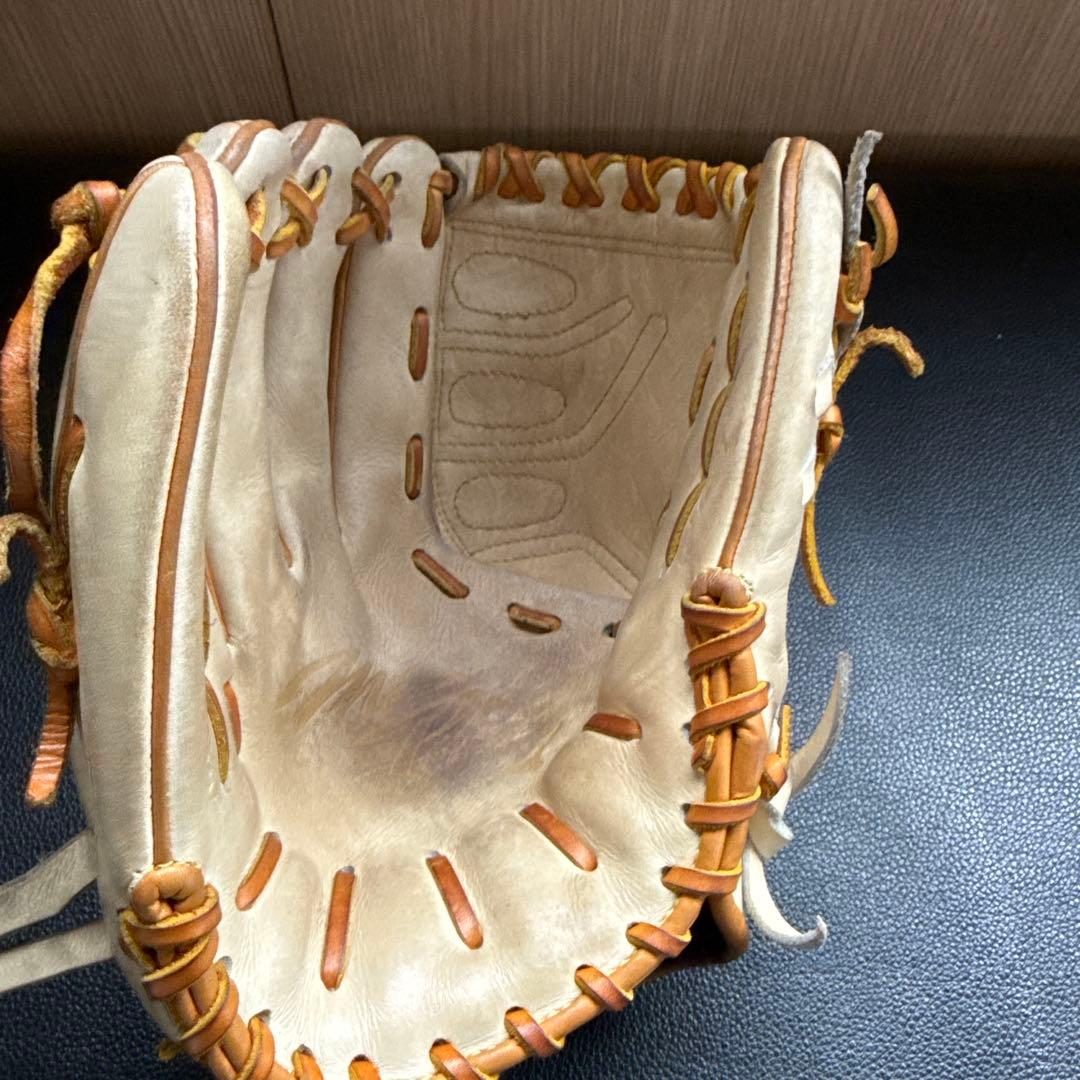 Mizuno プロモデル 硬式グローブ クリーム色