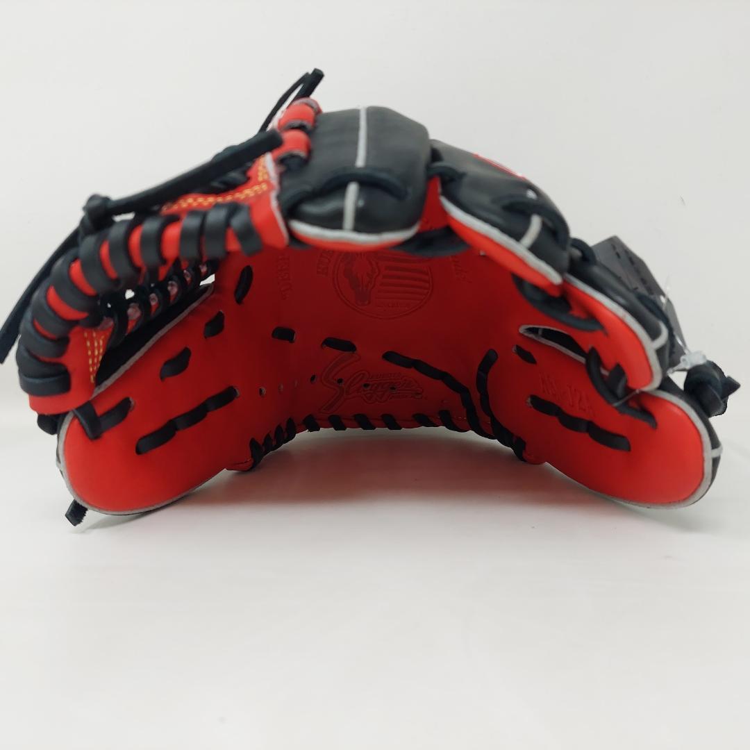 久保田スラッガー 少年軟式グローブ LT25-GJ1 J2A型 レッド×ブラック