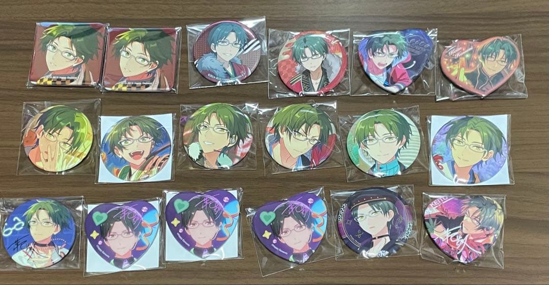 あんスタ　蓮巳敬人缶バッジセット