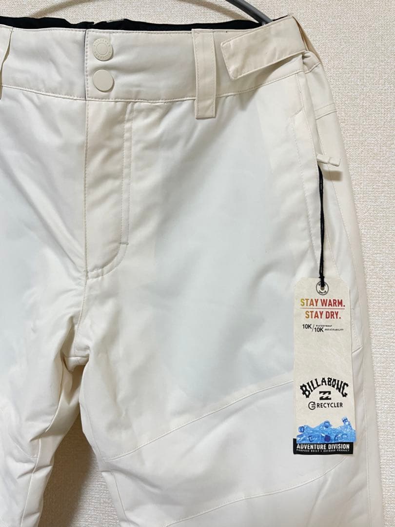 BILLABONG スノーボードウェアパンツ ホワイト