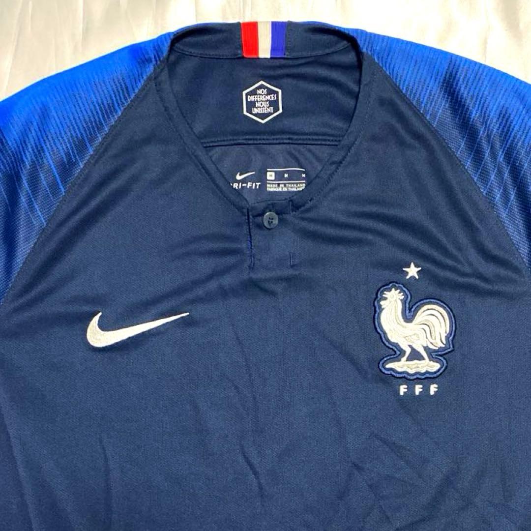 NIKE フランス代表 2018 W杯ロシア大会 優勝 ホーム ユニフォーム M
