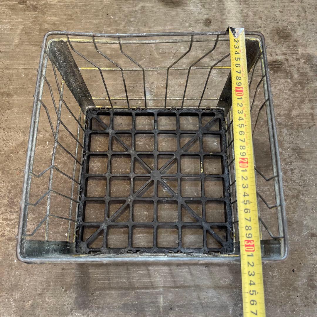 テント・タープ Vtg wire l milk crate USA 70's