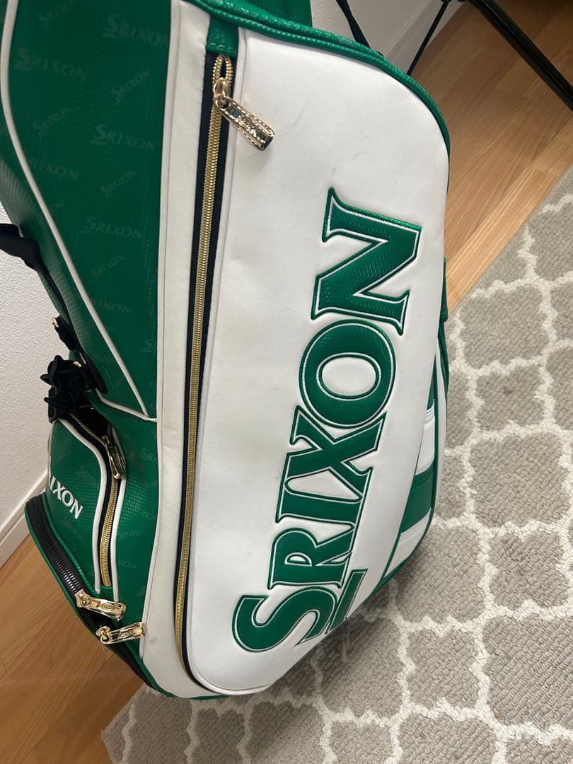 あ*す様 Srixon キャディバッグ グリーン/ホワイト