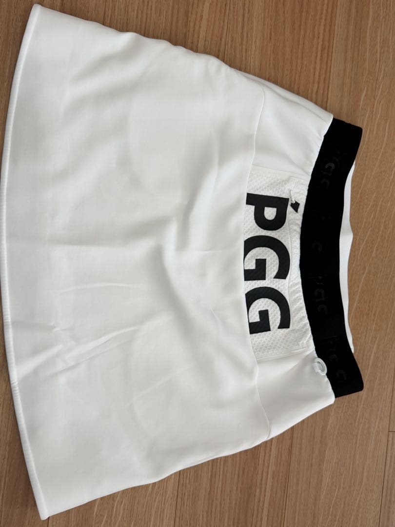 PGG ホワイト スカート レディース ゴルフ