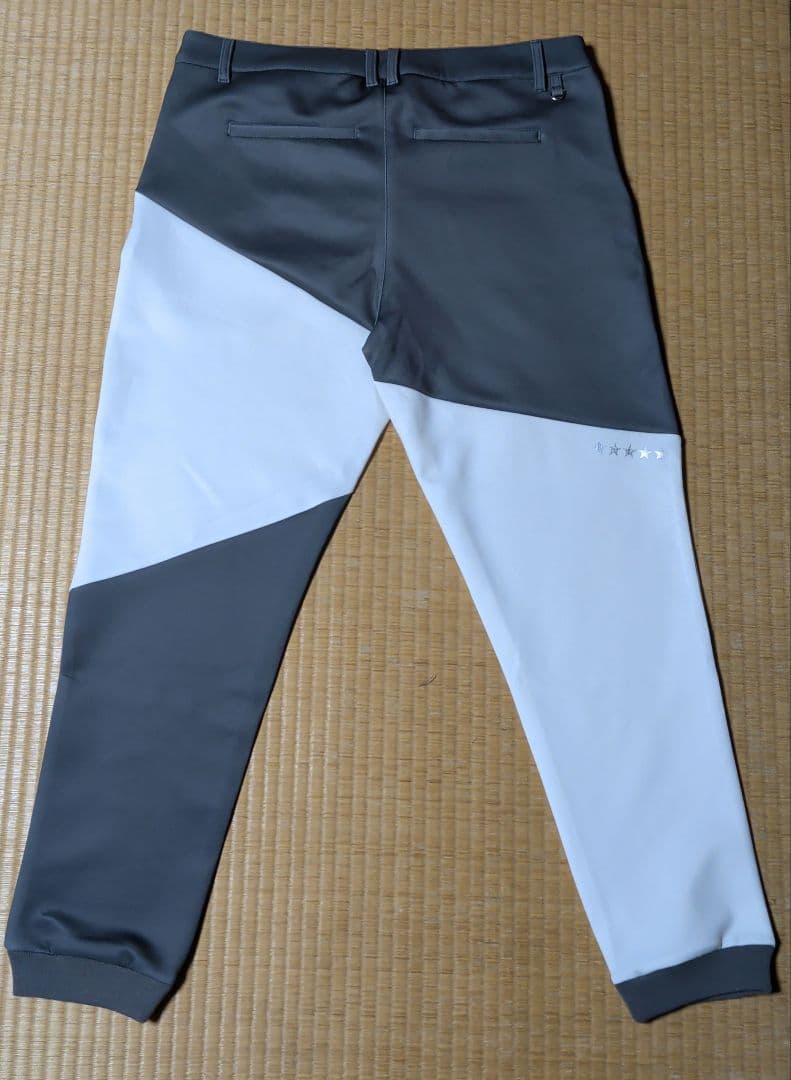 FIVESTAR スポーツパンツ グレー/ホワイト