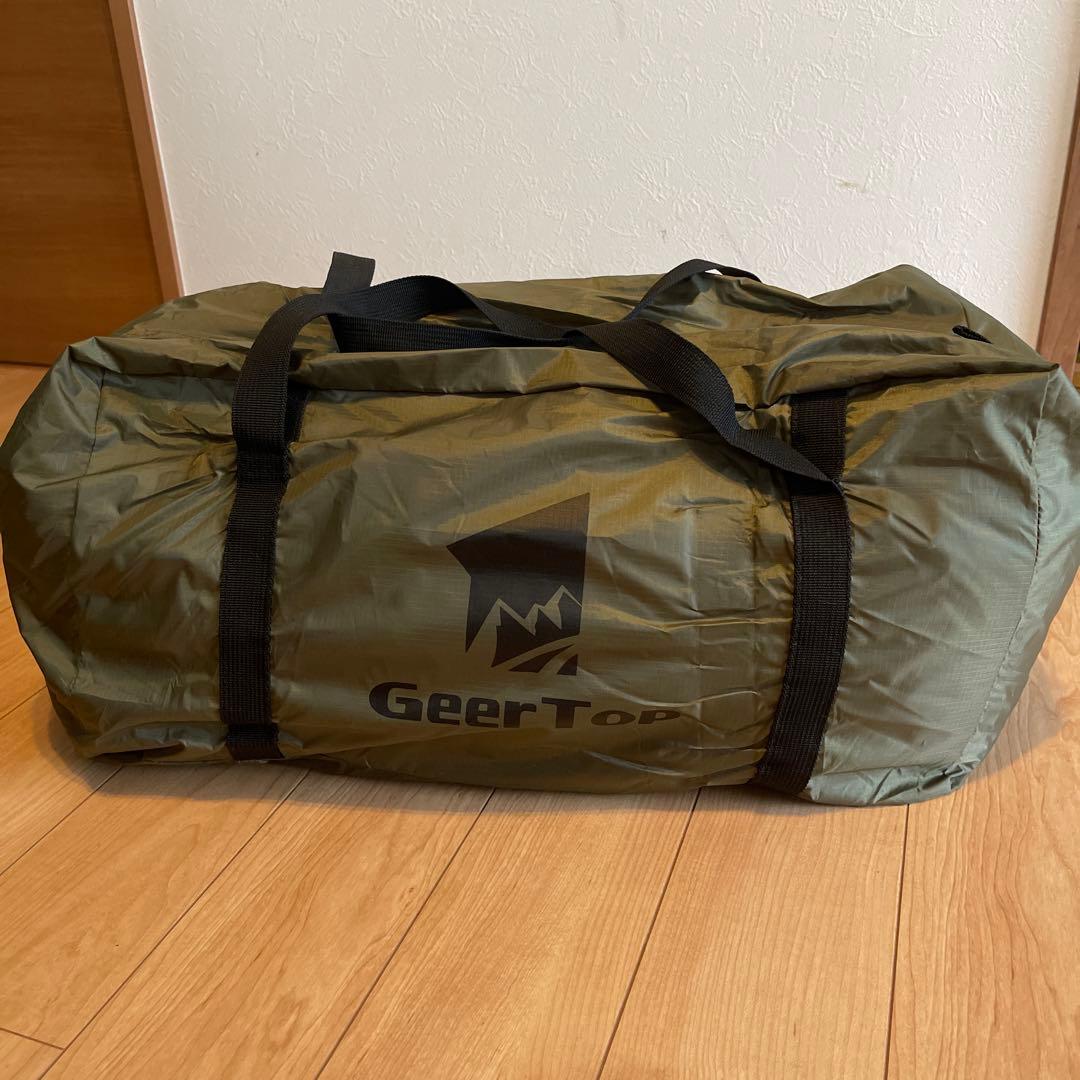 GeerTop タープ・シェード本体 オリーブグリーン【新品未使用】