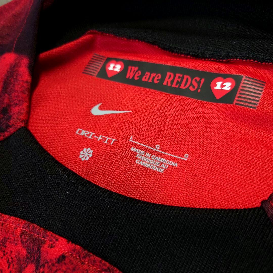 極美品 浦和レッズ NIKE 2024 ユニフォーム ホーム 1st 背番号無し
