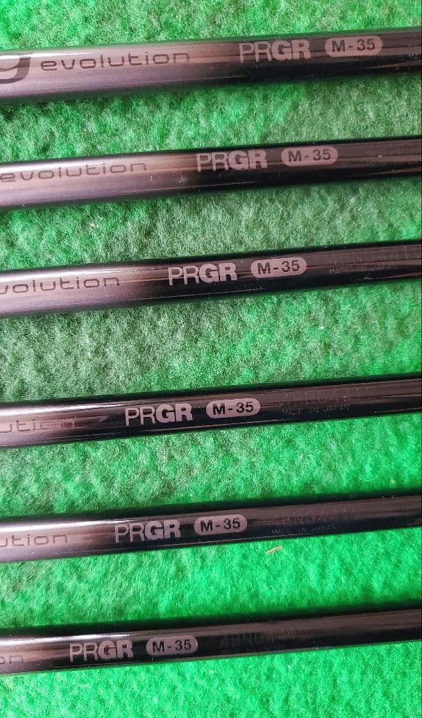 PRGR SUPER eggアイアンセット As ～ 7 M35 R-2