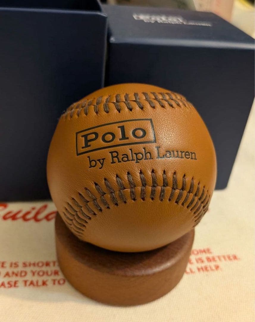 【Polo by Ralph Lauren 野球ボール型記念品】