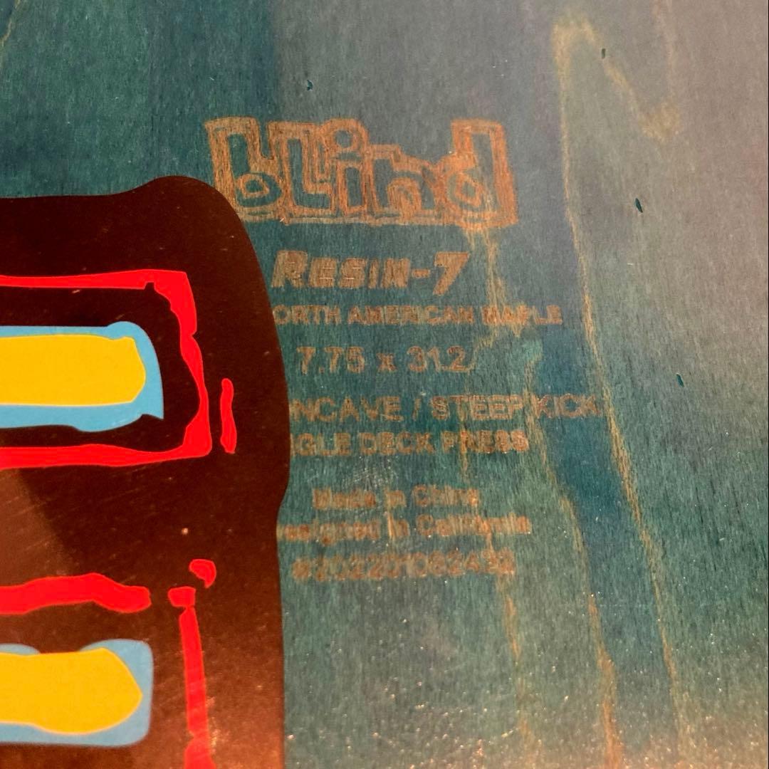 【未使用/新品】blind skateboard 7.75 スケボー　デッキ