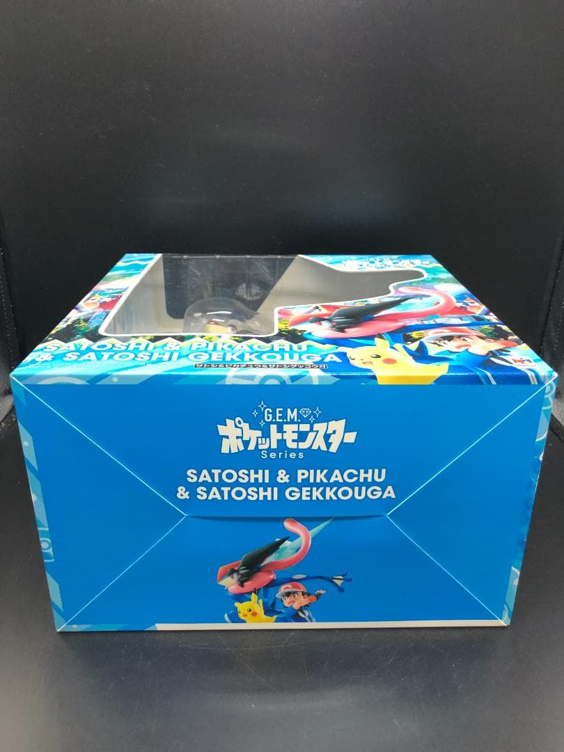 新品未開封　ポケモン　サトシ＆ピカチュウ＆ゲッコウガ　フィギュア　G.E.M