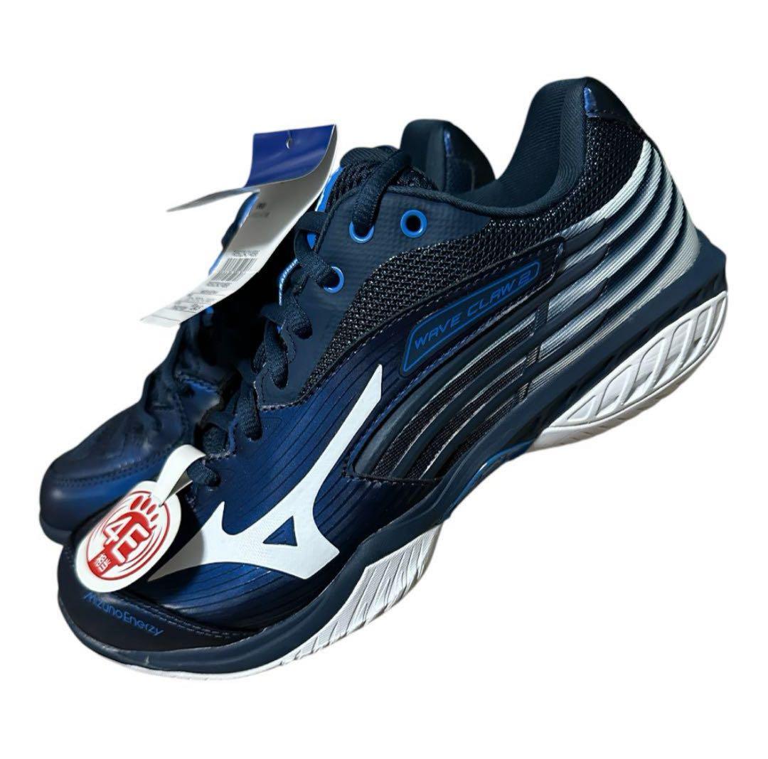 MIZUNO ミズノ バドミントンシューズ ウェーブクローワイド 24.5