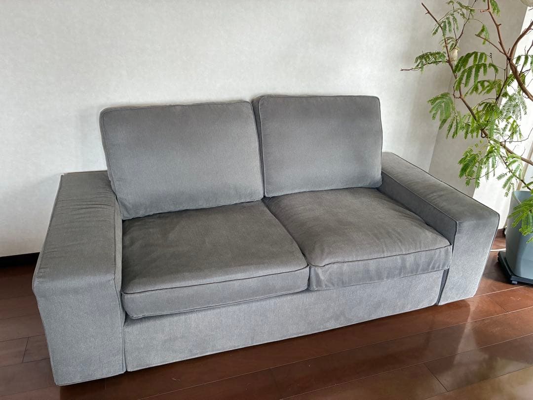 【送料18,500円込】IKEA KIVIKシーヴィク　2人掛けソファ