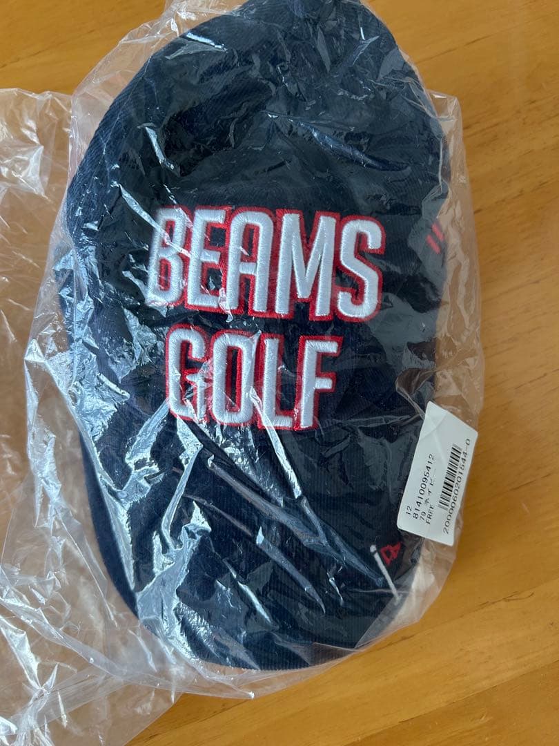 新品未使用☆BEAMS GOLF ネイビーキャップ