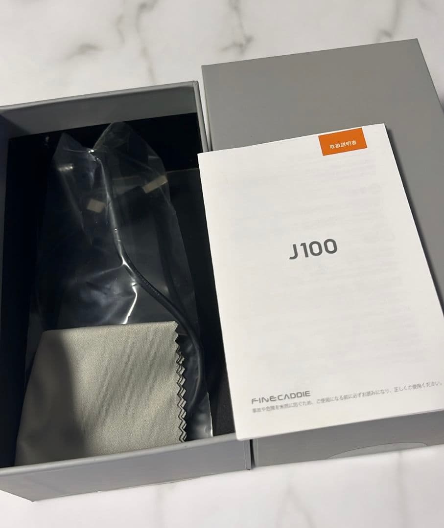 FINE CADDIE J100 ゴルフ用距離計測定器　完品　美品