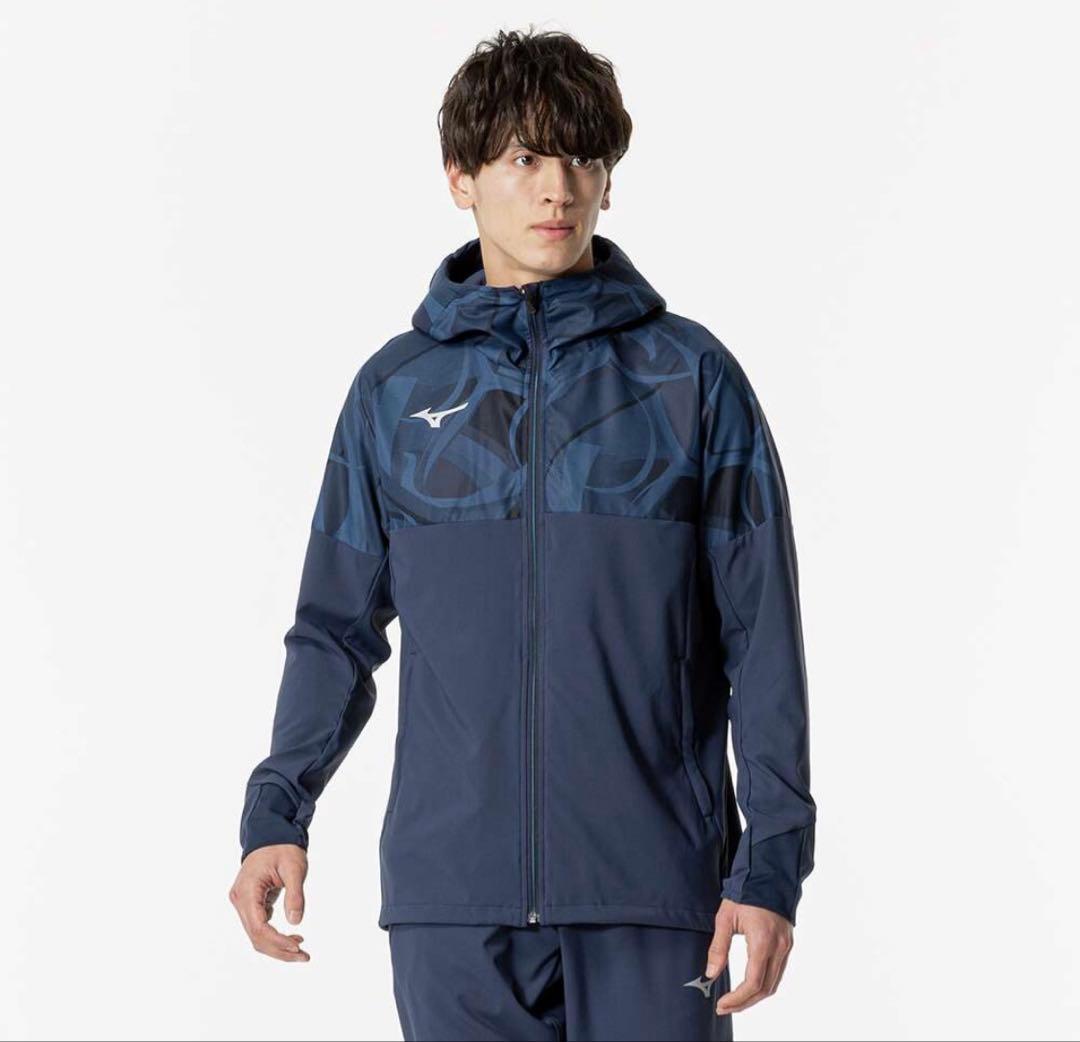 MIZUNO MUGEN セットアップ　ネイビー　L