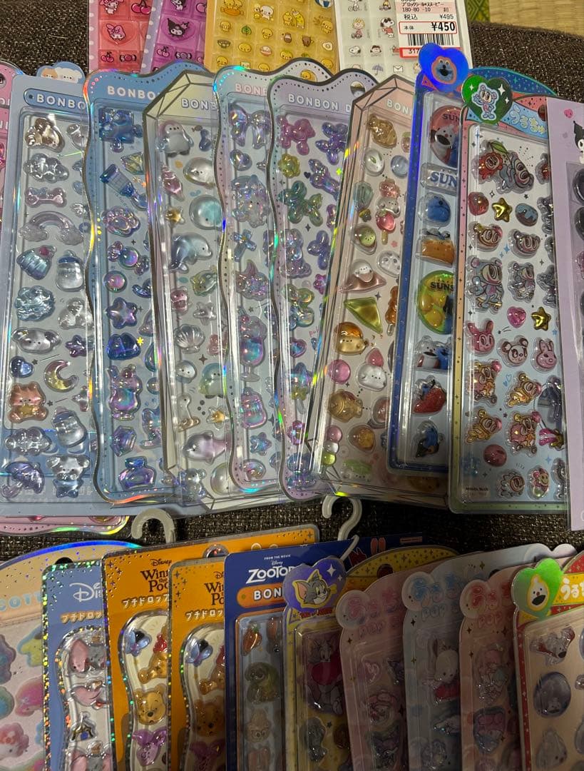 ボンボンドロップシール他　まとめ売り40点