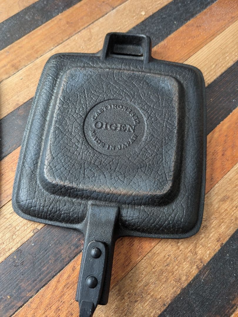 OIGEN ホットサンドクッカー 鋳鉄製