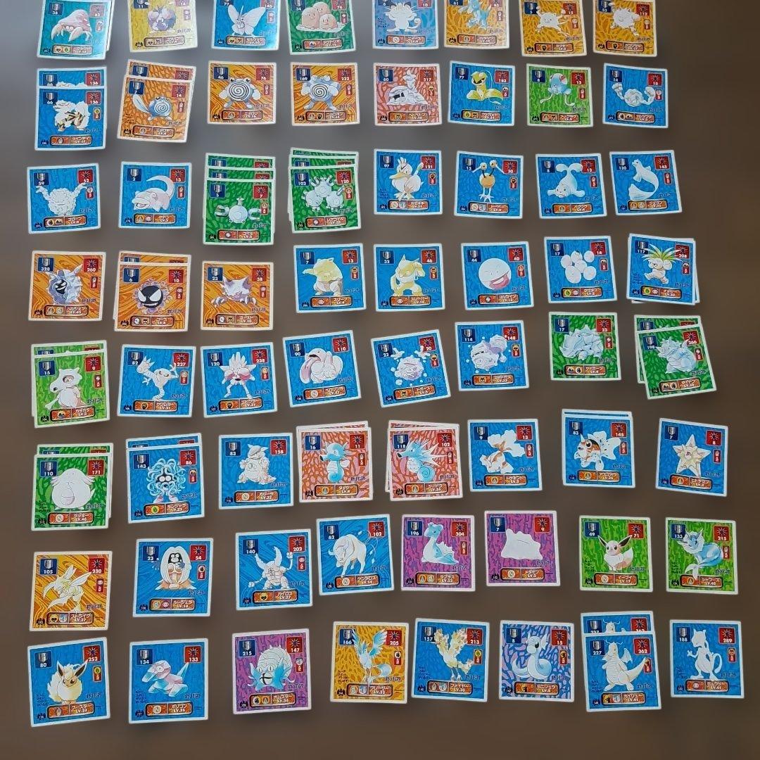 アマダ ポケモン シール烈伝 セット 123枚 1996年製