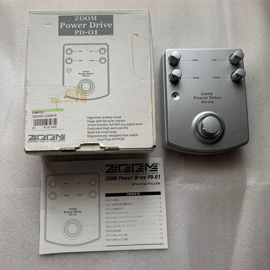 ギター ZOOM Power Drive PD-01