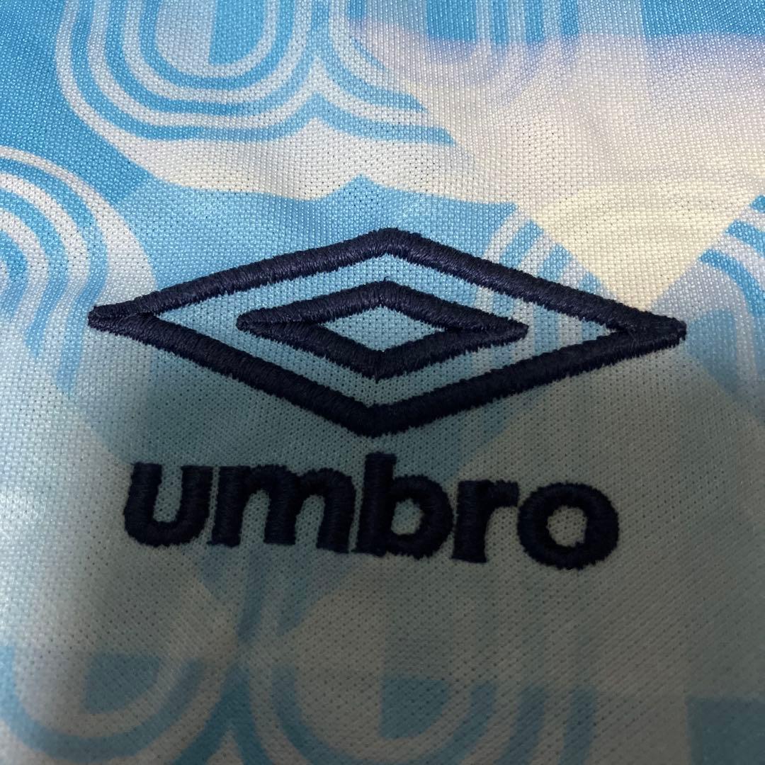 UMBRO x MUNDIAL アンブロ　L シャツ　ブルー